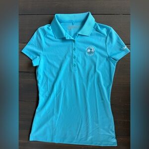 Pebble Beach golf links women’s golf polo Nike golf size small